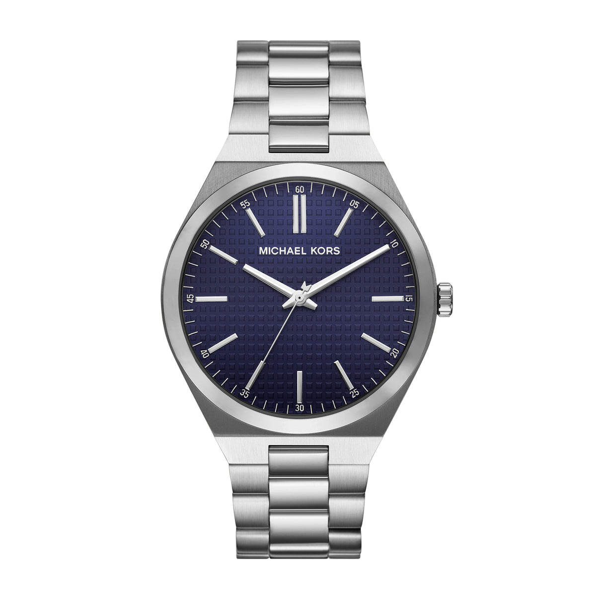 Michael Kors Men's Lennox Three-Hand Stainless Steel Watch