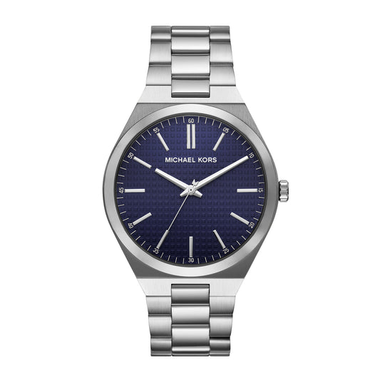 Michael Kors Men's Lennox Three-Hand Stainless Steel Watch
