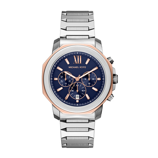 Michael Kors Men's Prescott Chronograph Stainless Steel Watch