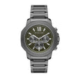Michael Kors Men's Prescott Chronograph Gunmetal Stainless Steel Watch