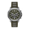 Michael Kors Men's Prescott Chronograph Green Silicone Watch