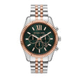 Michael Kors Men's Lexington Chronograph Two-Tone Stainless Steel Watch