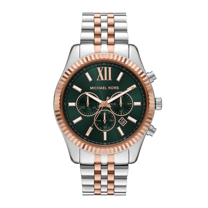 Michael Kors Men's Lexington Chronograph Two-Tone Stainless Steel Watch - MK9265