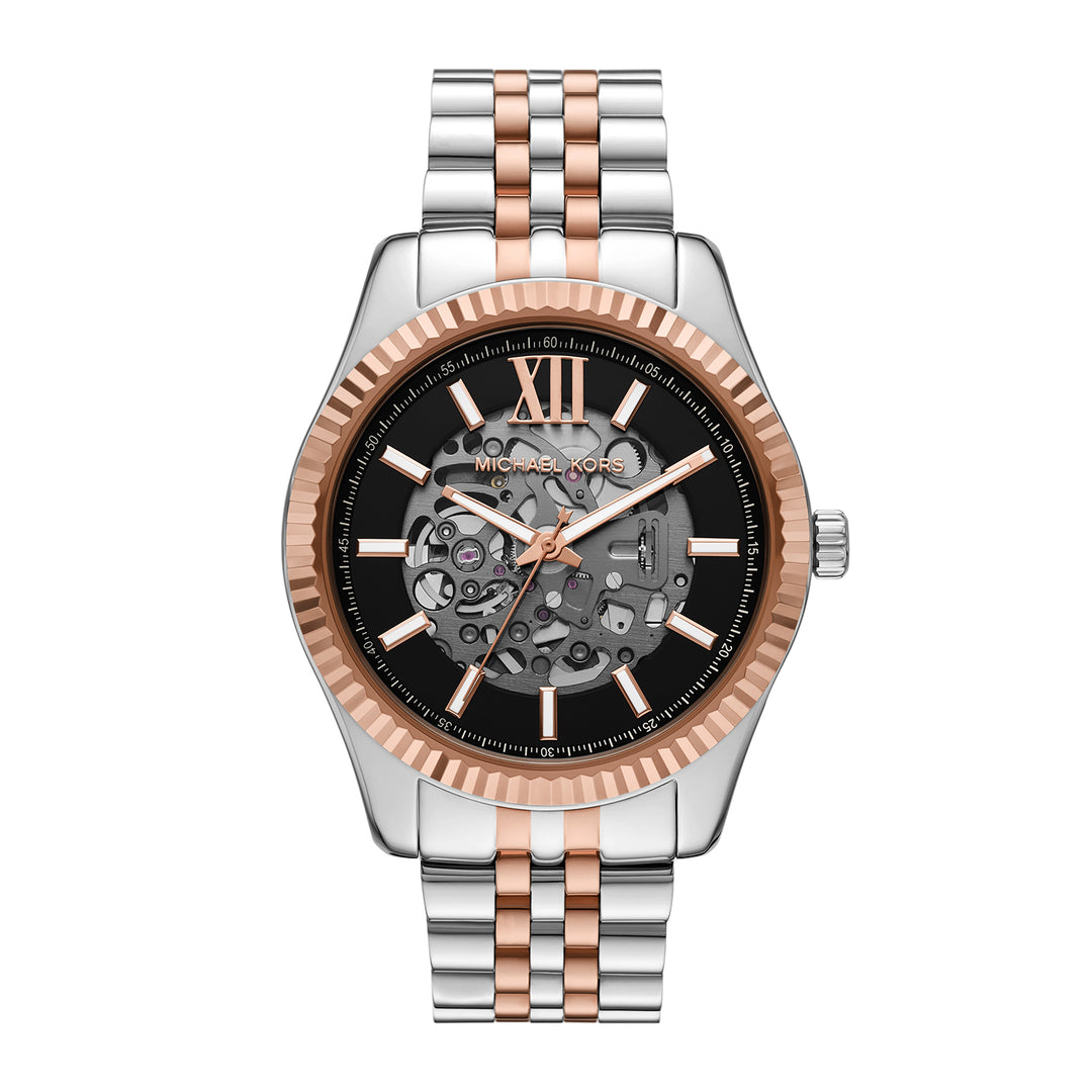 Michael Kors Men's Lexington Automatic Two-Tone Stainless Steel Watch
