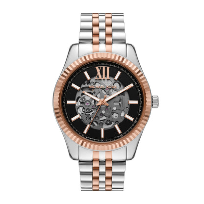 Michael Kors Men's Lexington Automatic Two-Tone Stainless Steel Watch - MK9266