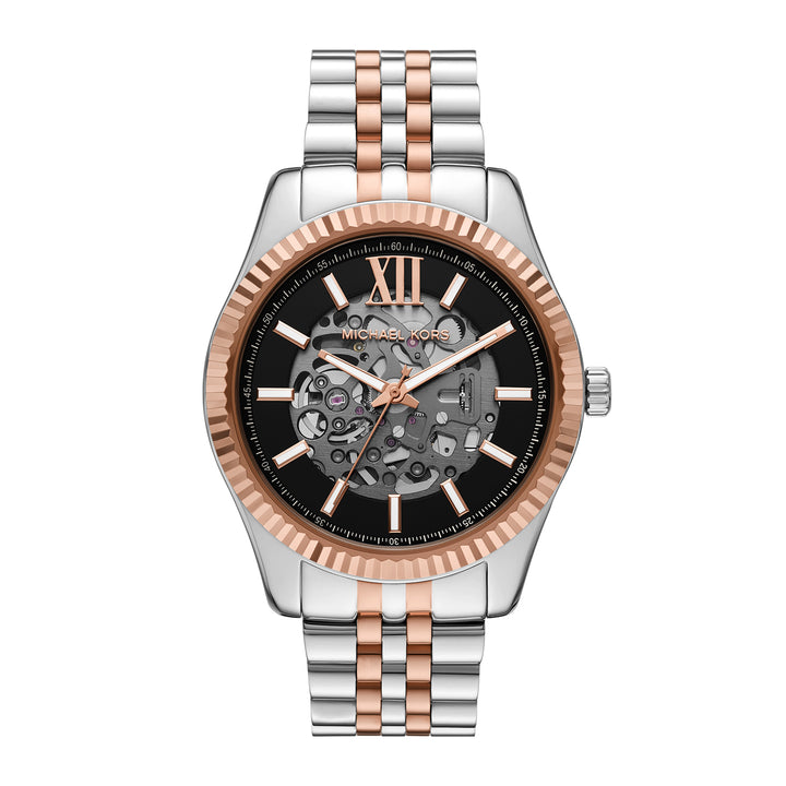 Michael Kors Men's Lexington Automatic Two-Tone Stainless Steel Watch