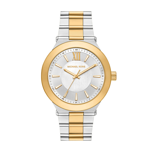 Michael Kors Men's Billie Three-Hand Two-Tone Stainless Steel Watch