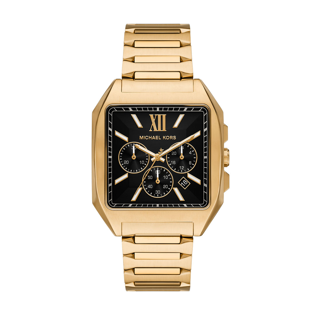 Michael Kors Men's Hayes Chronograph Gold-Tone Stainless Steel Watch