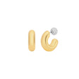 Michael Kors Women's Reversible Pavé Hoop Earrings