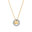 Michael Kors Women's Pavé Logo Pendant Necklace