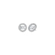 Michael Kors Women's Small Logo Stud Earrings