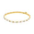 Michael Kors Women's Baguette Stretch Tennis Bracelet