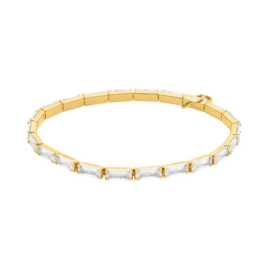 Michael Kors Women's Baguette Stretch Tennis Bracelet