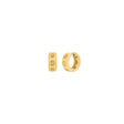 Michael Kors Women's Logo Huggie Earrings