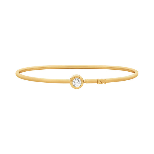Michael Kors Women's Solitaire Wire Bangle Bracelet