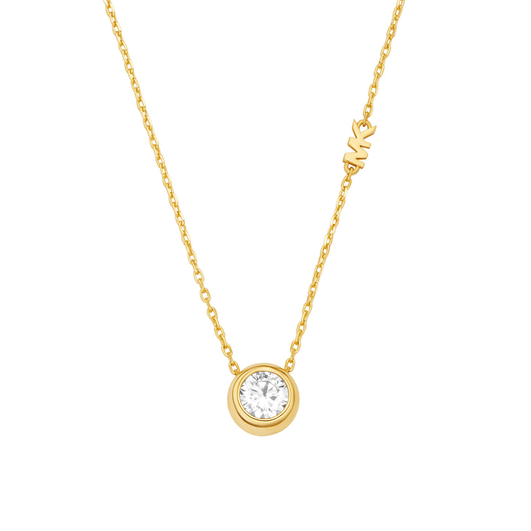 Michael Kors Women's Solitaire Stone Pendant Necklace