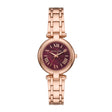 Michael Kors Women's Three-Hand, Rose Gold-Tone Stainless Steel Watch