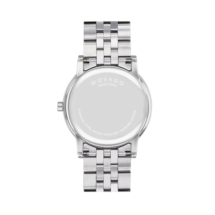 Movado Men's Watch Silver & Gold Tone Case Green Dial Quartz