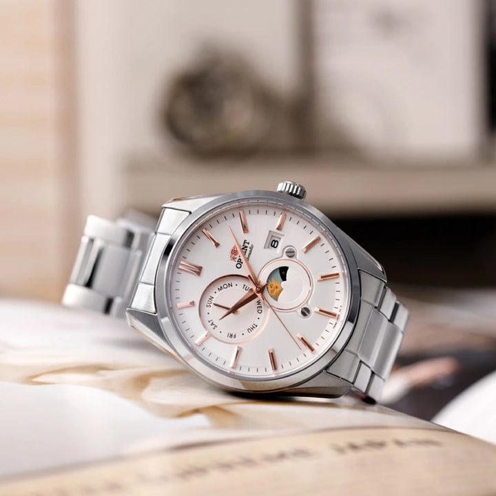 Orient Contemporary Stretto Sun & Moon Automatic Gents Watch