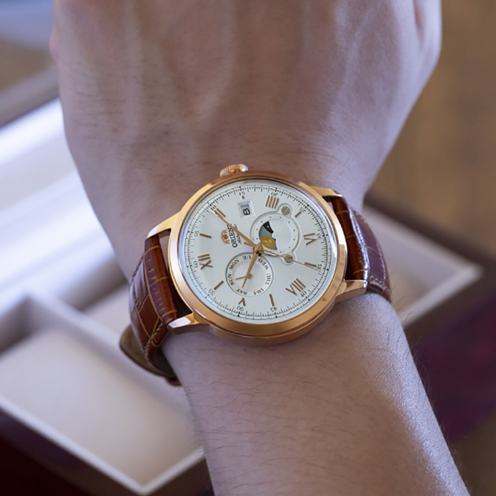 Orient Classic Sun & Moon Automatic Gents Watch - OW-RA-AK0801S00C