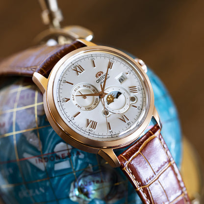 Orient Classic Sun & Moon Automatic Gents Watch - OW-RA-AK0801S00C