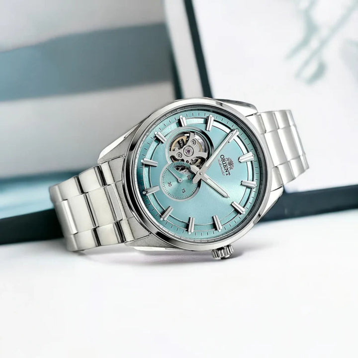 Orient Men's Contemporary Automatic Semi-Skeleton Watch