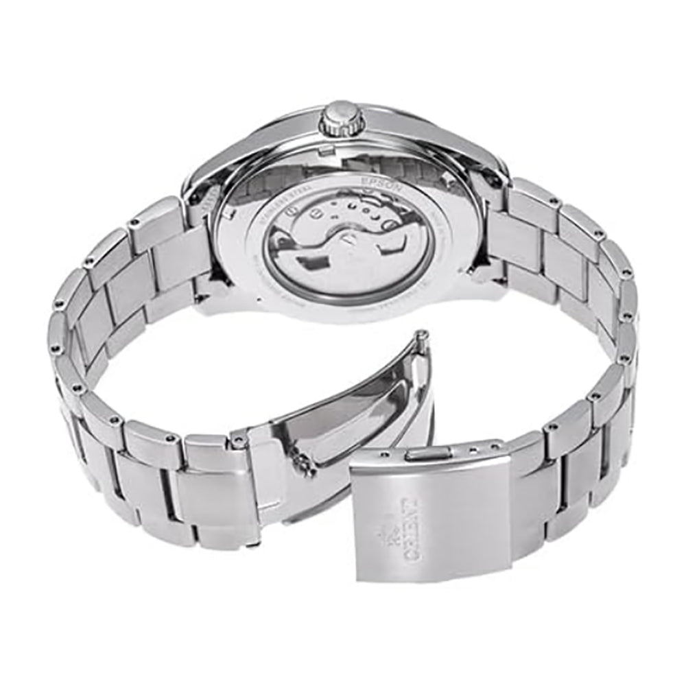 Orient Contemporary Semi Skeleton Automatic Gents Watch