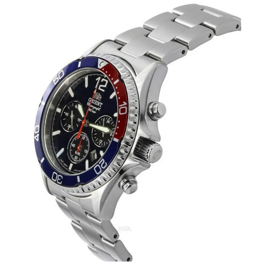 Orient Men's Sports Mako Chronograph Solar Watch