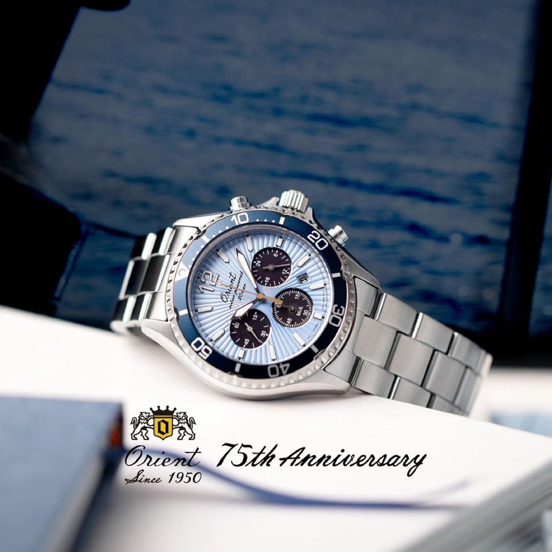 Orient Sports Diver Design 75th Anniversary L. Edition Solar-powered Chonograph Gents Watch