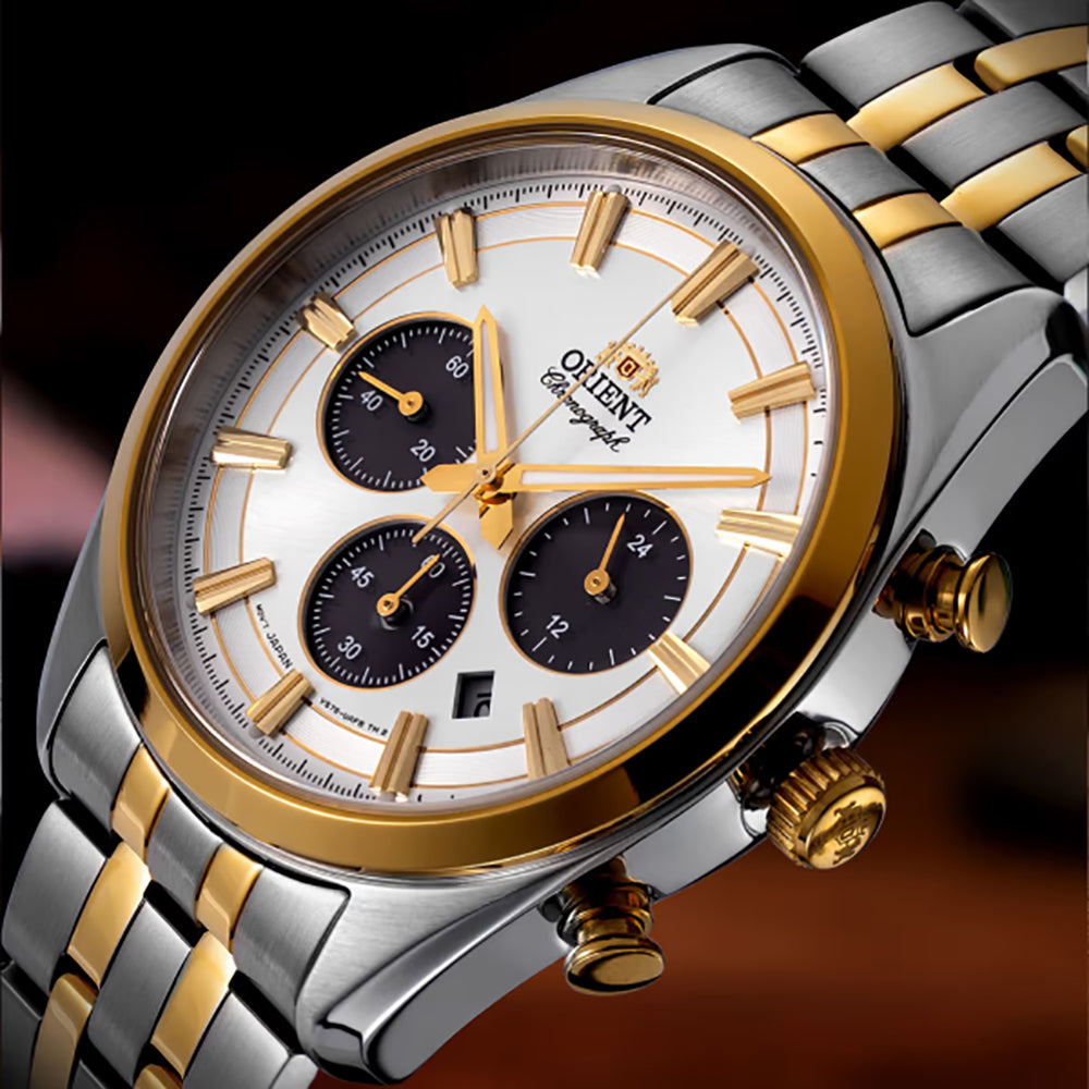 Orient Contemporary Solar Chrono Gents Watch - OW-RA-TX0302S10B