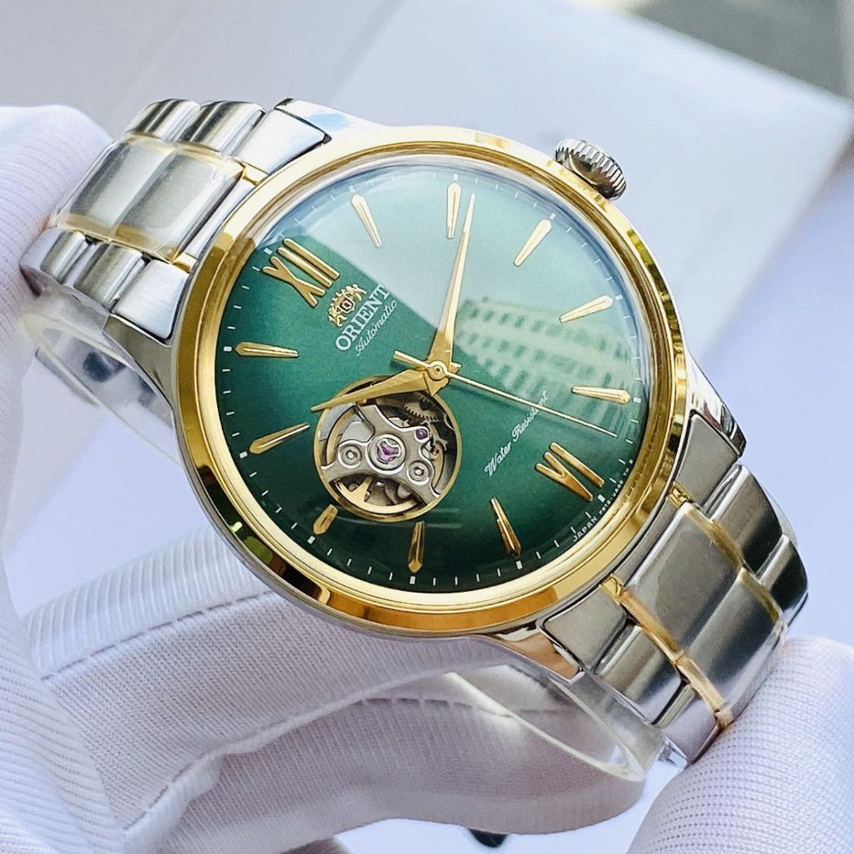 Orient Men's Classic Automatic Semi Skeleton Watch – The