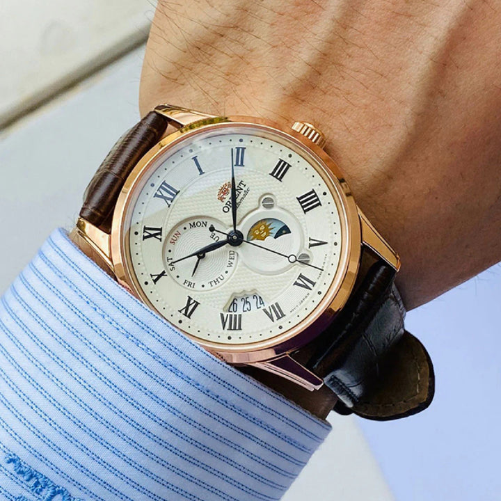 Orient Classic Sun And Moon Automatic Gents Watch