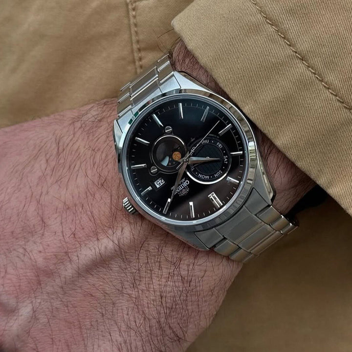 Orient Contemporary Stretto Sun & Moon Automatic Gents Watch