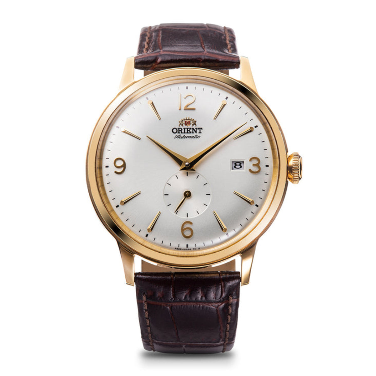 Orient Classic Bambino Small Second Automatic Gold-tone Gents Watch - OW-RAAP0004