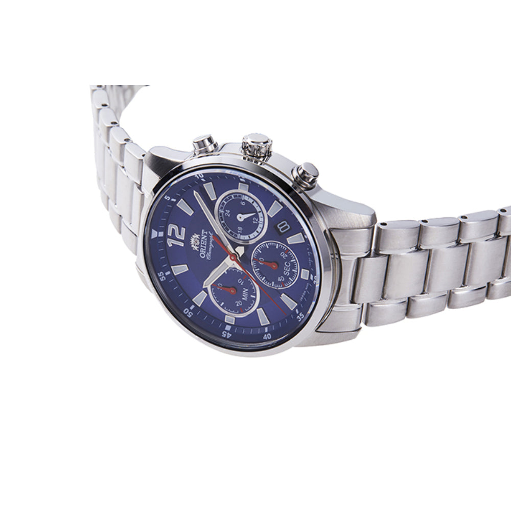 Orient Men's Sports Side Chronograph Quartz Watch