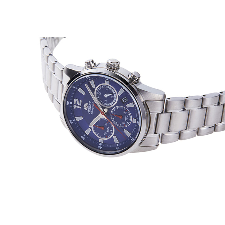 Orient Men's Sports Side Chronograph Quartz Watch