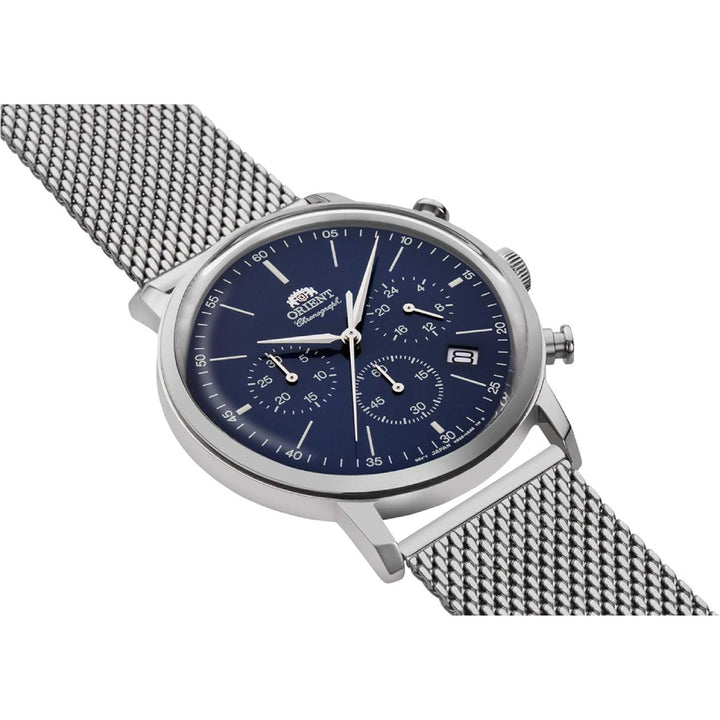 Orient Men's Classic Chronograph Quartz Watch