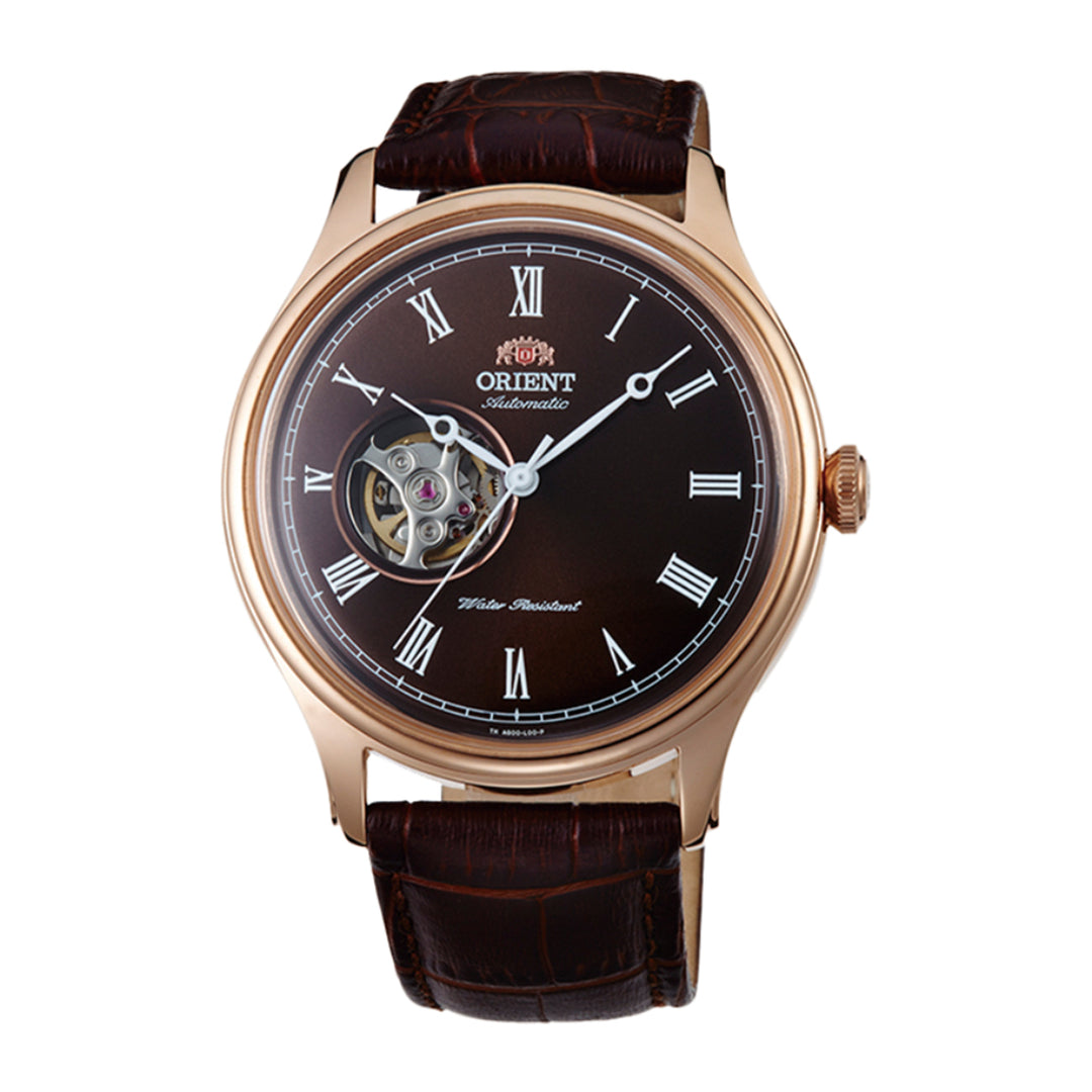 Orient Classic Open-heart Rose-gold Automatic Gents Watch