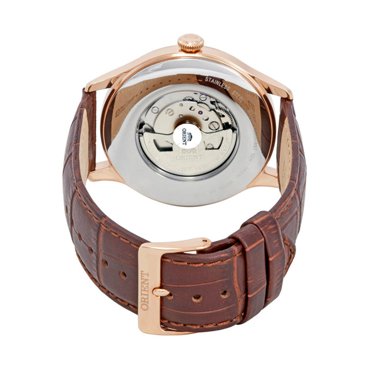 Orient Classic Open-heart Rose-gold Automatic Gents Watch