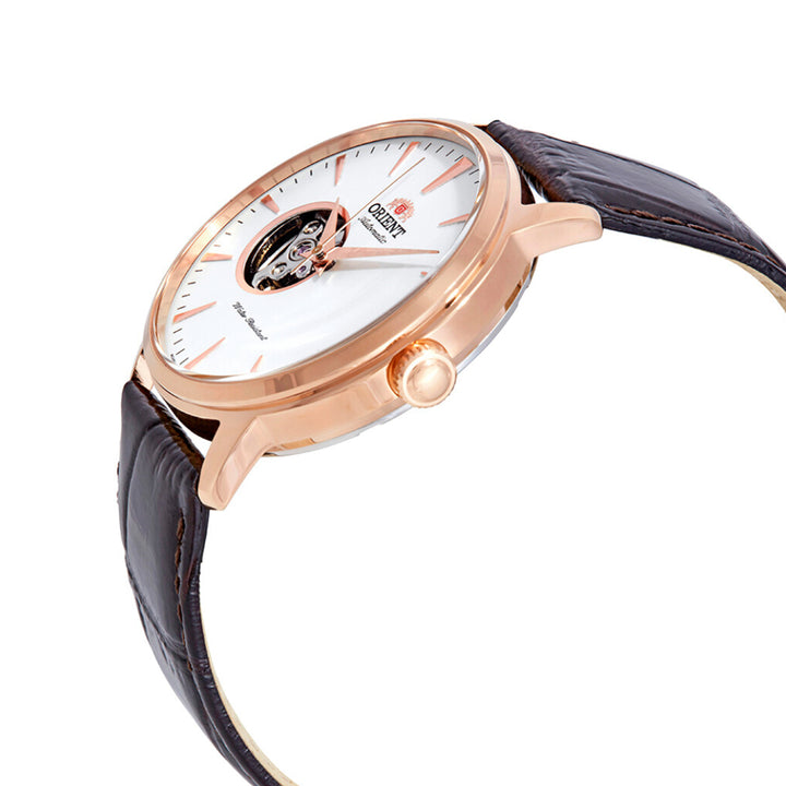 Orient Contemporary Open-heart Rose-gold Automatic Gents Watch
