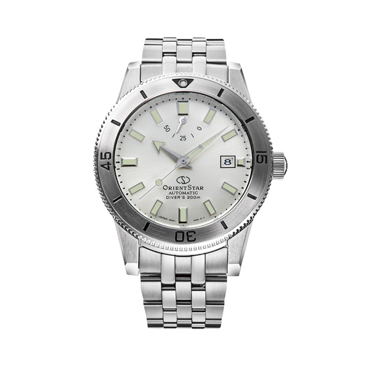 Orient Star Men's Sports Automatic 1964 V1 Silver Watch