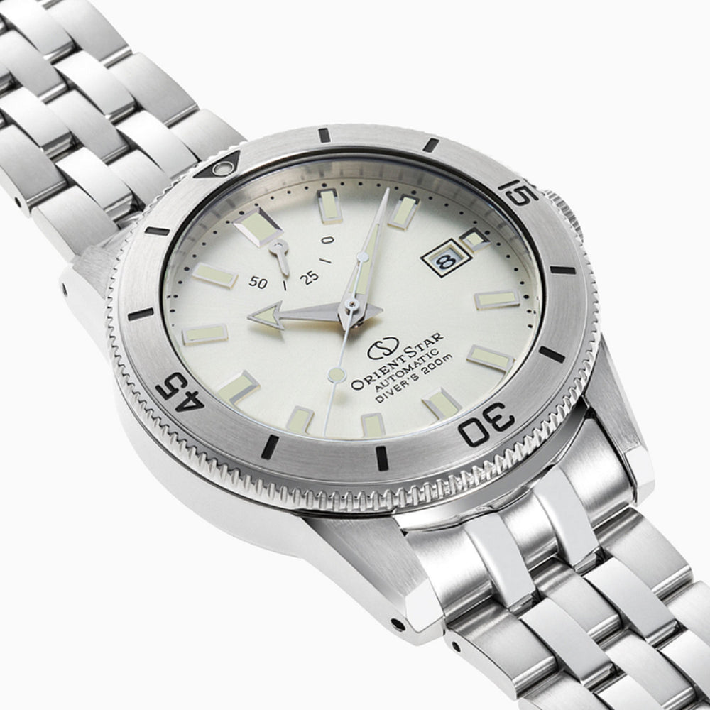 Orient Star Men's Sports Automatic 1964 V1 Silver Watch