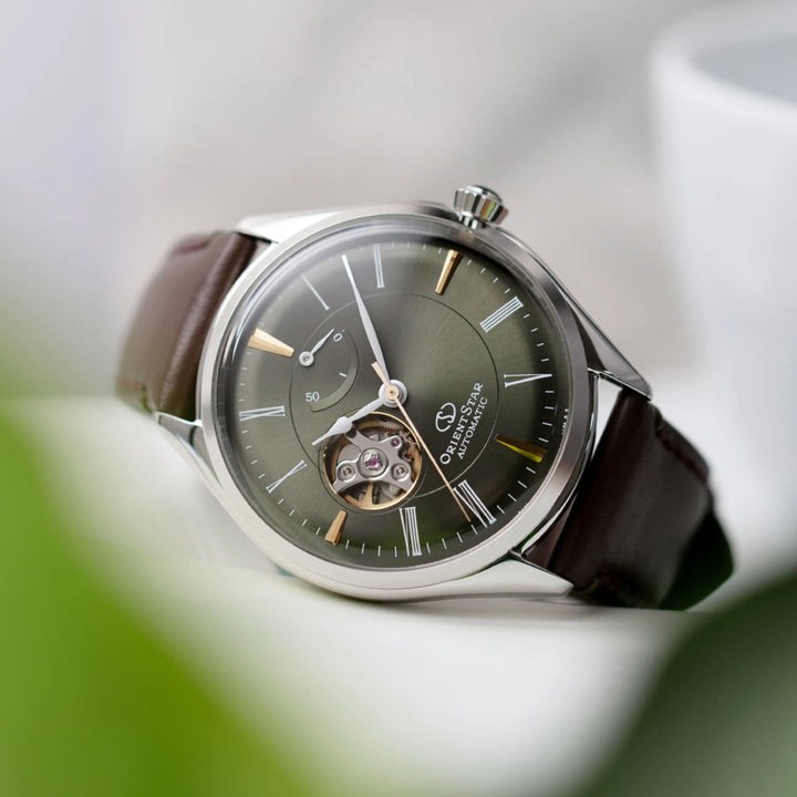 Orient Star Classic Semi-Skeleton Automatic Gents Watch