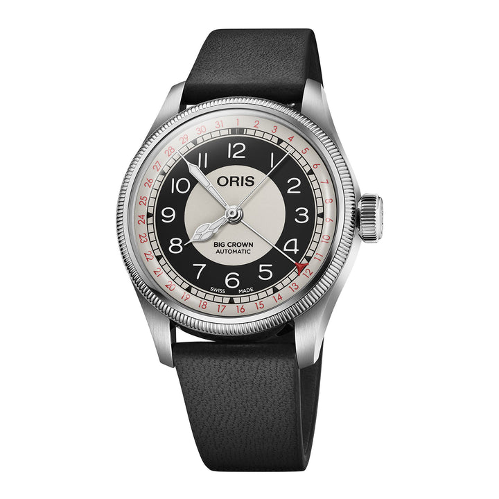 Oris Men's Big Crown Silver Tone Case  White Dial Automatic Watch