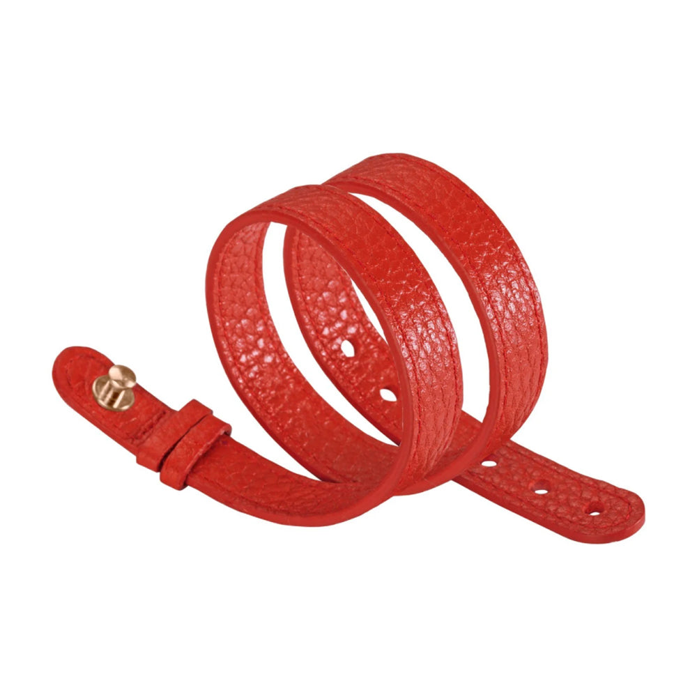 Philip Stein Horizon Bracelet Wrap-around Red Strap