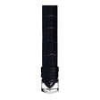 Philip Stein Signature Black Stitched Alligator Print Strap Size 2
