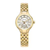 Philip Stein Women's Classic Round Mini Gold-plated Quartz Watch