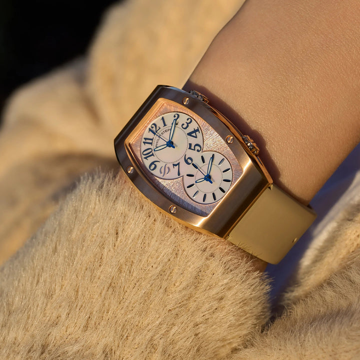 Philip Stein Signature Evolution Unisex R.Gold-plated Quartz Watch