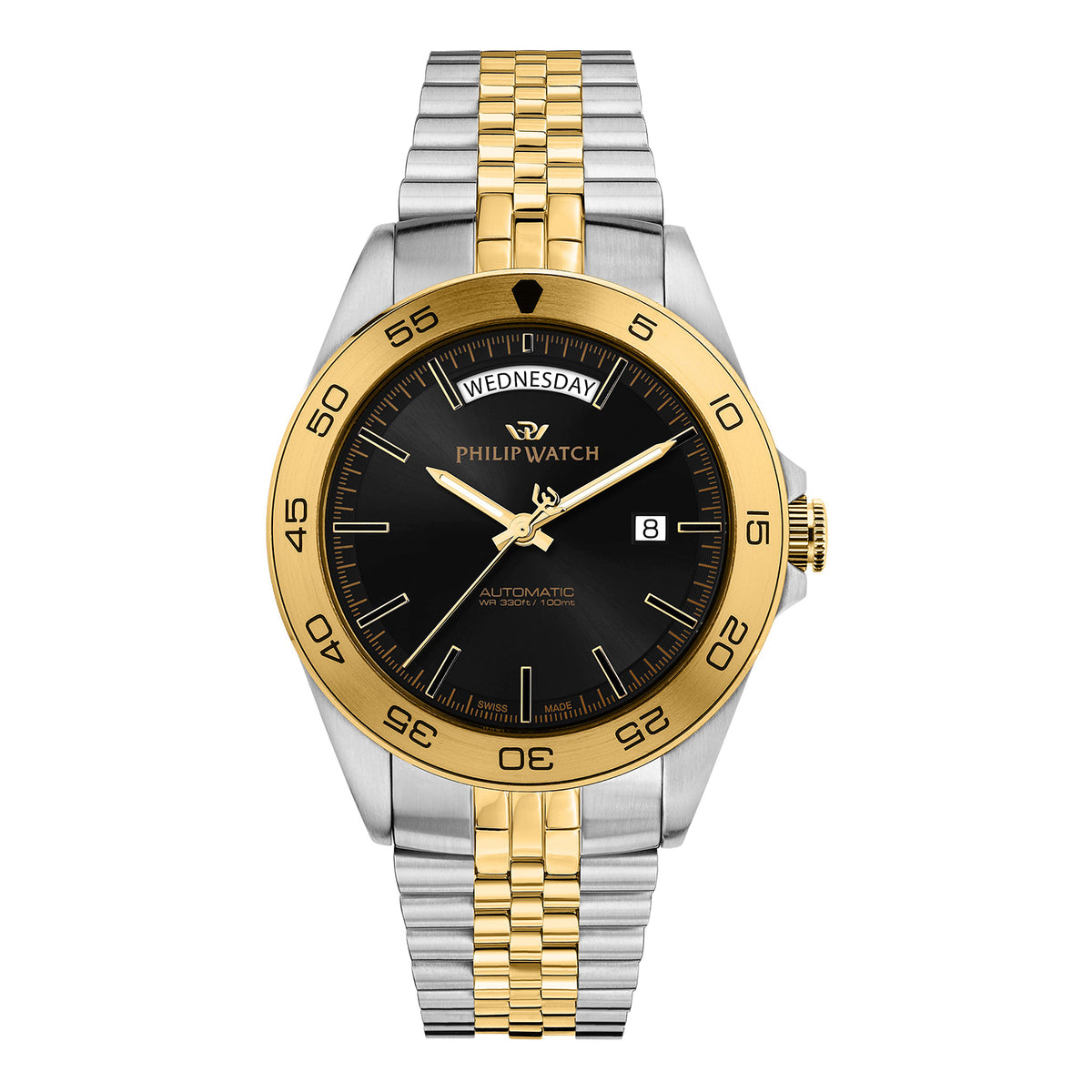 Philip Watch Men's Caribe 42mm Automatic Analog Watch R8223597111