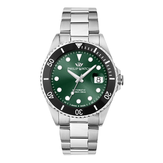 Philip Watch Men's Caribe 42mm Automatic Analog Watch R8223597118